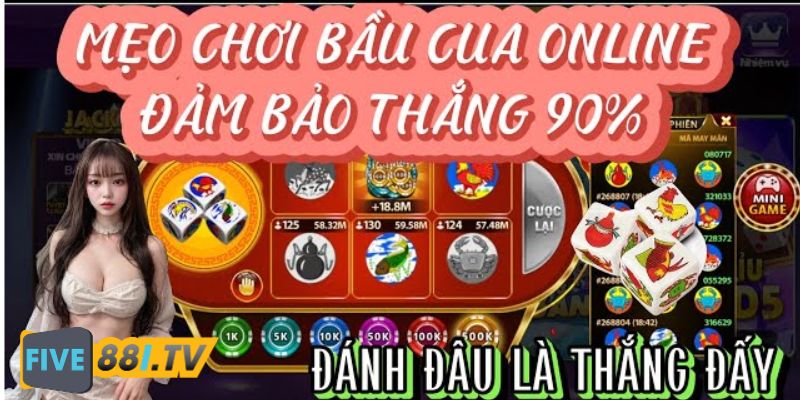 Tăng tỷ lệ thắng với những mẹo hay trong Bầu Cua